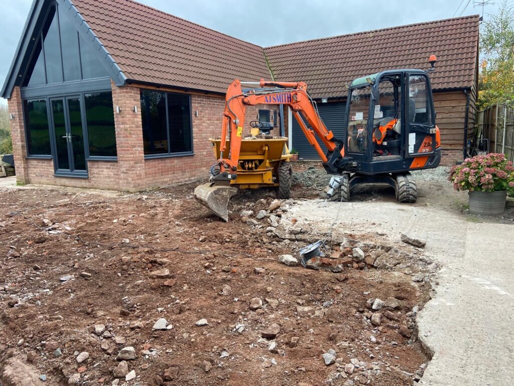digger building